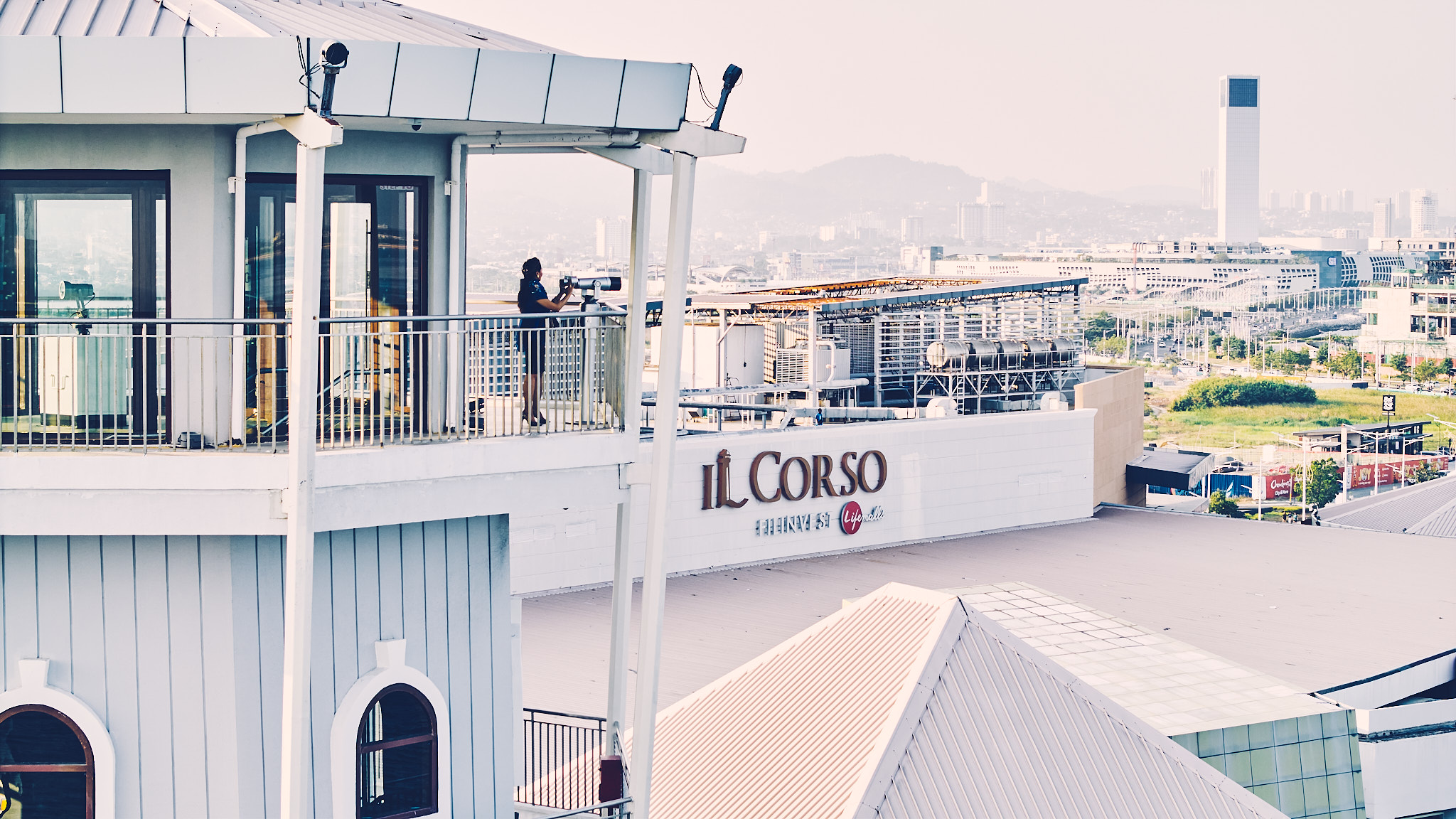 Viewing deck of The Cebu Lighthouse at IL Corso