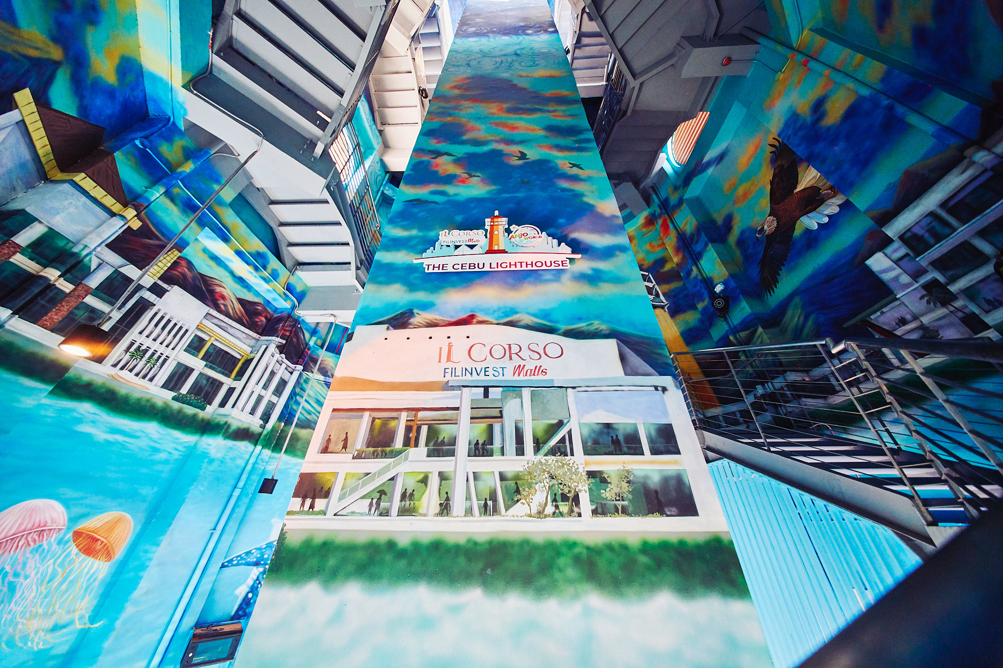 Central mural · IL Corso